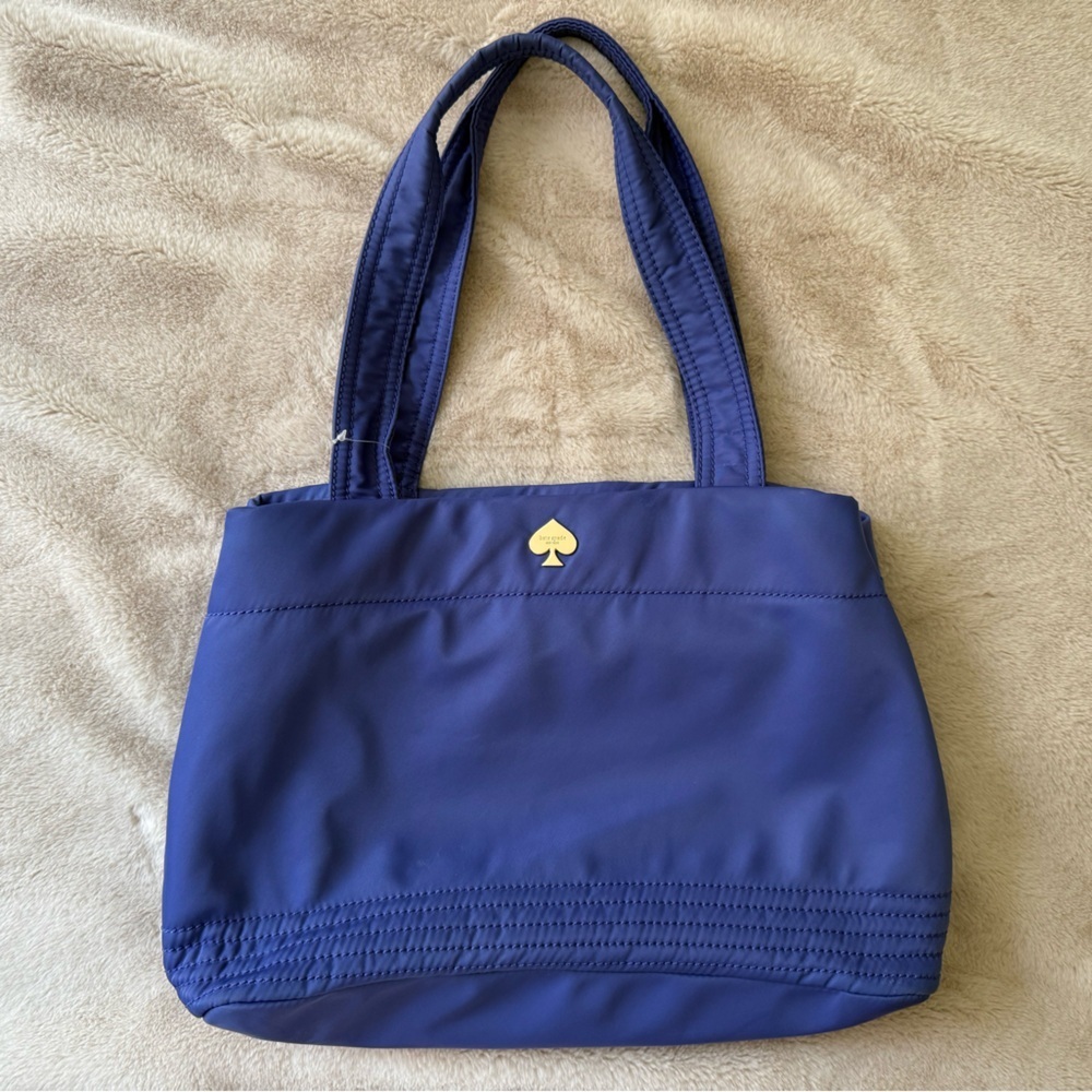 Kate Spade Flatiron Maryanne Nylon Tote Bag Aster Blue